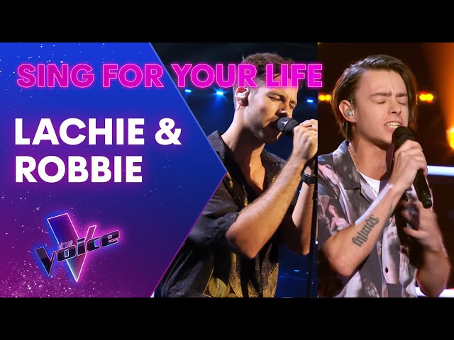 Robbie & Lachie Sing For Their Lives | The Battles | The Voice Australia