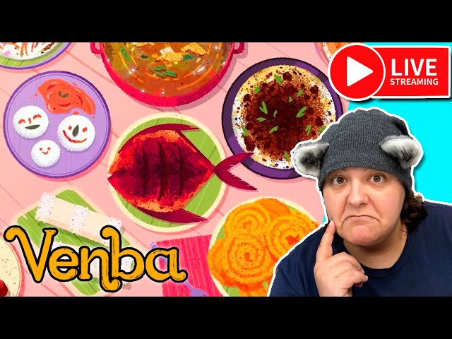 Livestream: Let's Play a COZY ASMR Cooking Game WITH A Story! Venba