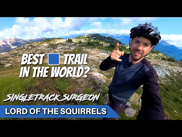 The Greatest Blue Trail I've Ever Ridden! | Lord of the Squirrels | Whistler, BC