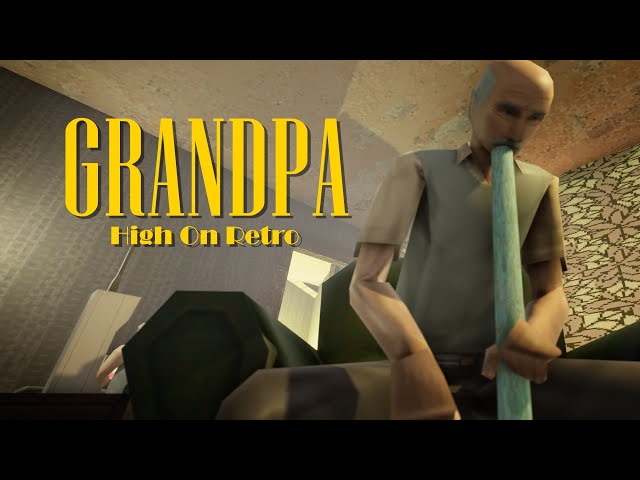 Grandpa High on Retro - Announcement Trailer ( TPS game )