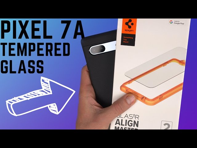 Pixel 7a Spigen Tempered Glass Screen Protector - The BEST?!