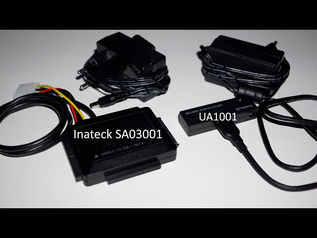 Inateck UA1001 und SA03001 USB 3 0 zu SATA Adapter