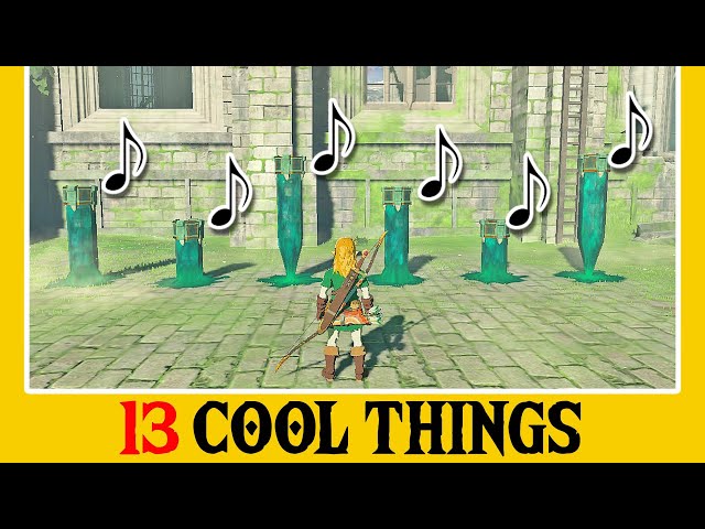 13 Cool Things in Zelda: Tears of the Kingdom