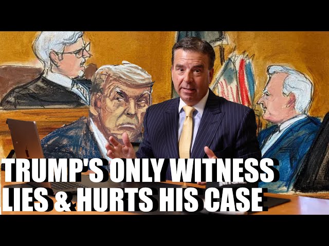 Trump's Only Witness Lies and gets Scolded by Judge as the Defense Rests