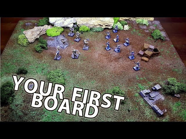How to Build Your First Wargaming Board for Kill Team and Warcry
