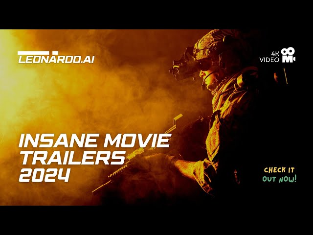 INSANELY EPIC Movie Trailers 2024 Made with Leonardo AI. Best SORA Alternative Right Now.