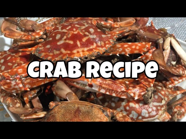 Pinadali at simpleng pagluto ng crab o lambay sa bisaya/ crab recipe /alimasag/ alimango