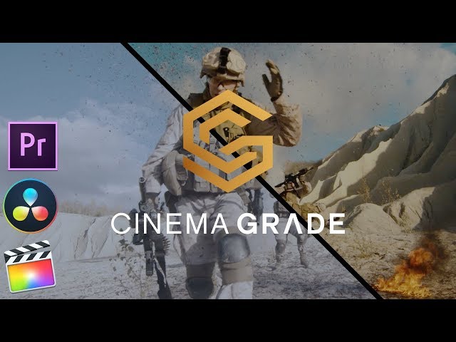 Cinema Grade Plugin For Premiere Pro, DaVinci Resolve & FCPX