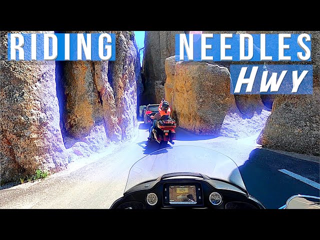 Riding Needles Hwy in South Dakota