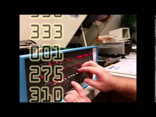 A re-tracing of how Paul Allen loaded BASIC on the MITS Altair 8800 from paper tape
