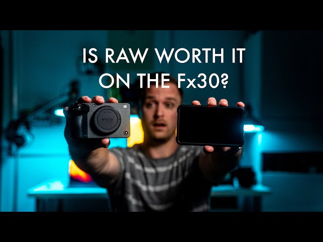 Is ProRes RAW worth it on the Fx30?