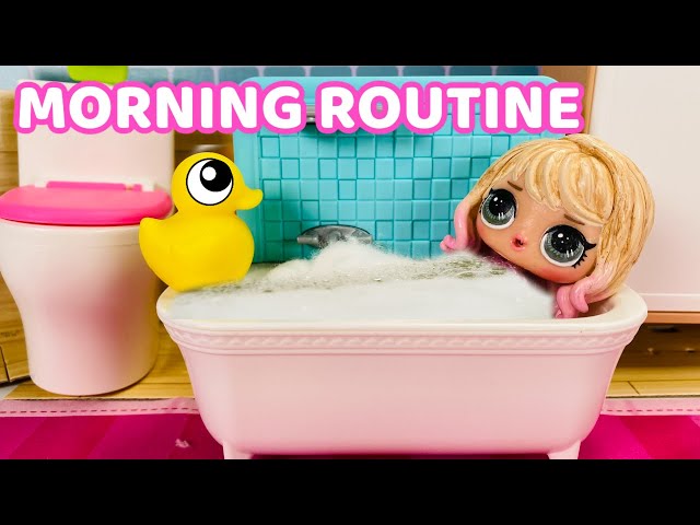 Carrie's Packing for School Morning Routine