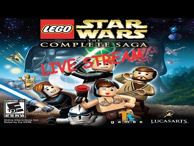 Lego Star Wars - Live Stream (26/11/2018) - A New Hope Level. Part 2