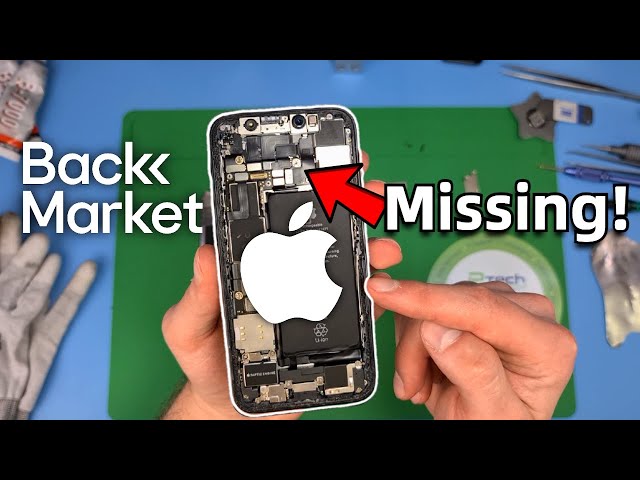Does a Refurbished iPhone from BackMarket have original parts?
