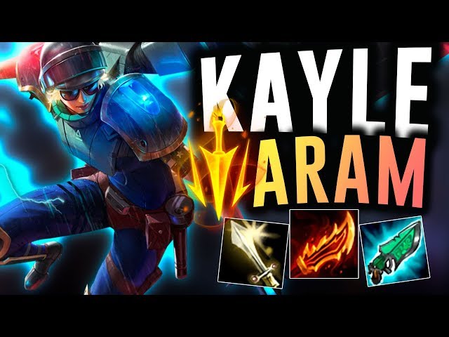 KAYLE WITH LETHAL TEMPO SHREDS HP BARS!! - Kayle ARAM - League of Legends