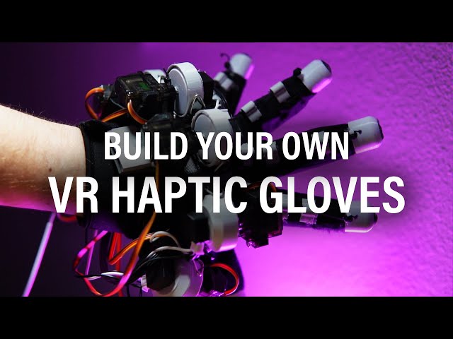 How to build cheap VR Haptic Gloves to FEEL VR.