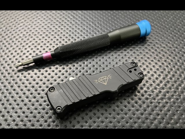 How to disassemble the Hogue Knives Micro Incursion (with Double-Action OTF Demonstration)
