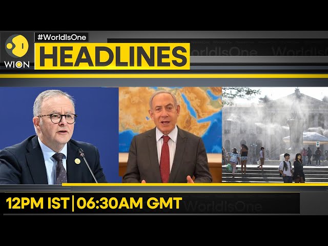 Netanyahu sets date for Rafah invasion | March marks another record in global heat | WION Headlines