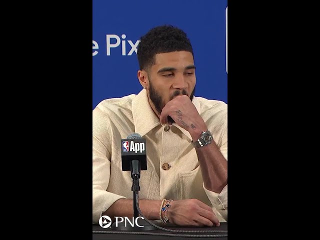 Jayson Tatum's Reaction To Being Named to 2024 All-NBA Team