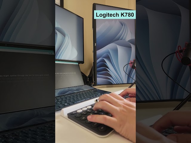 Logitech K780 typing sound