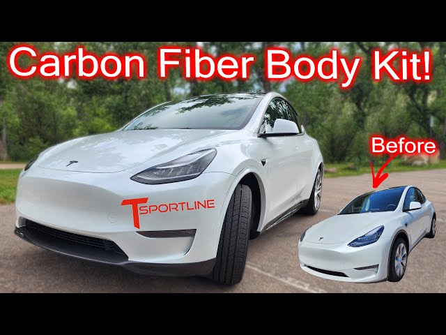2023 Tesla Model Y *Carbon Fiber Body Kit* from T-Sportline!