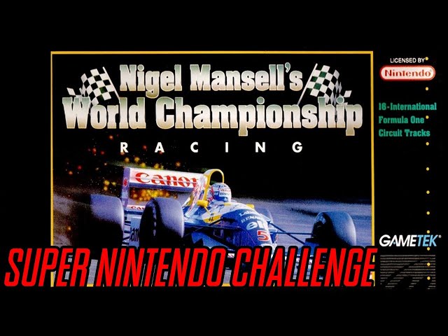 Wir packen JEDES SNES-Spiel: Nigel Mansell's World Championship (202/1759)
