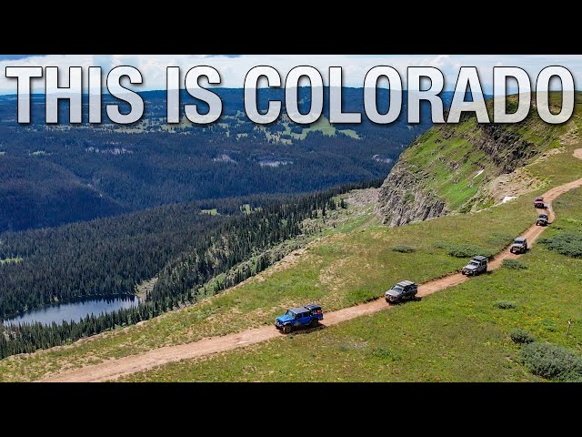 This is Colorado Off Road Trails - Colorado Overland 2022 Day 5