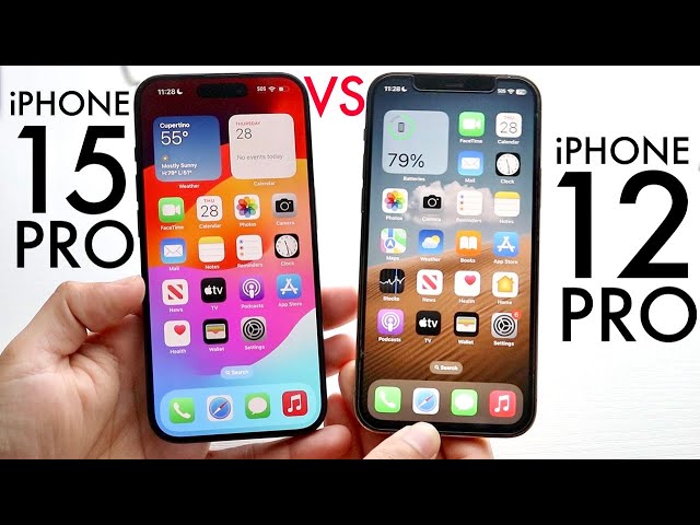 iPhone 15 Pro Vs iPhone 12 Pro! (Comparison) (Review)