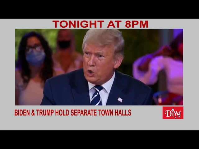 Biden & Trump hold separate town halls on debate night | Diya TV News