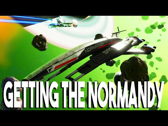 Getting the SSV Normandy SR1 from Mass Effect in No Man's Sky Expedition 2 Beachhead Replay