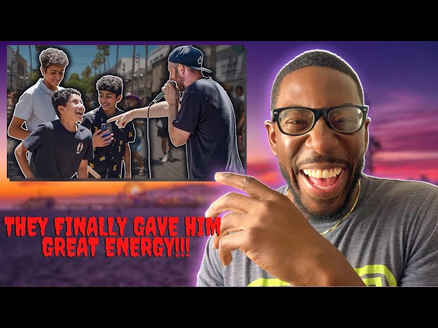 Retro Quin Reacts To Harry Mack THEY WENT CRAZY!! | Harry Mack Busking With Bose Ep. 4