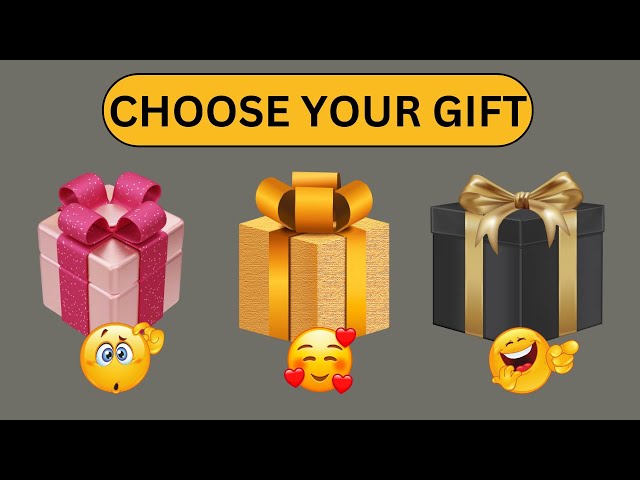 Choose Your Gift! Pink, Gold or Black🩷⭐🖤 How Lucky Are you?😱 AH Quiz