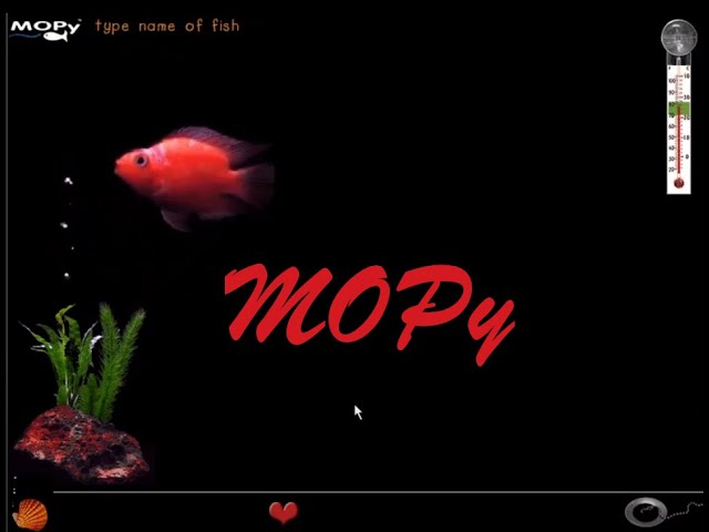 Mopy Fish Screensaver - Windows 98