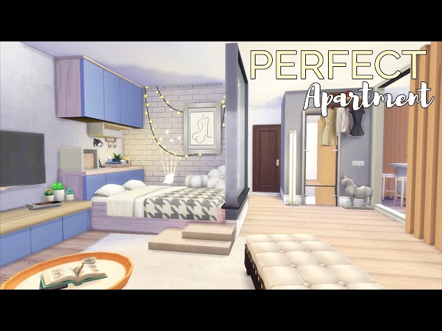 Perfect Apartment • 1312 21 Chic Street | No CC or Mods | The Sims 4 | Stop Motion