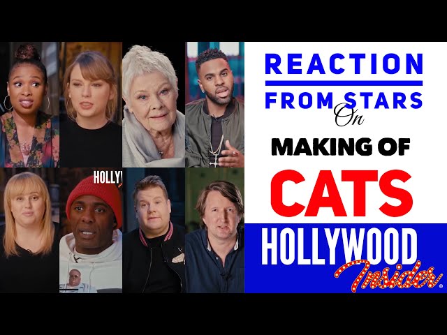 REACTION from STARS on MAKING OF CATS: Taylor Swift, Judi Dench, Rebel Wilson, Jason Derulo