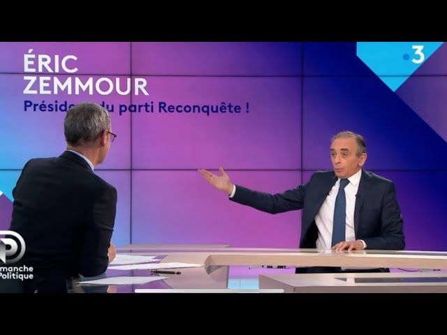 Éric ZEMMOUR sur FRANCE3 ! CLASHS et EXPLICATIONS