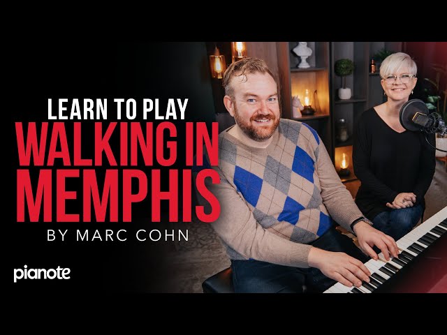 Learn to play "Walking In Memphis" on Piano (Tutorial)