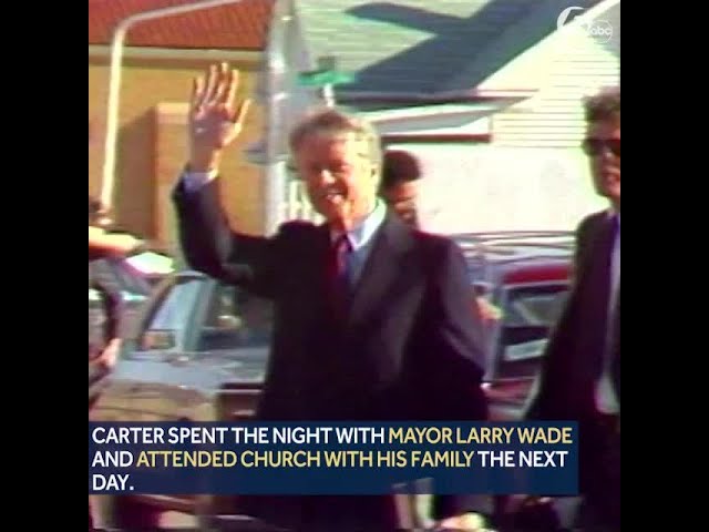 From the KOCO 5 Archives: Jimmy Carter visits Elk City in 1979