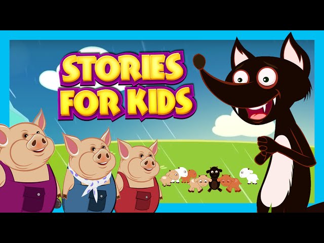 Stories For Kids In English | Big Bad Wolf and More | Short Stories For Children - Story Compilation