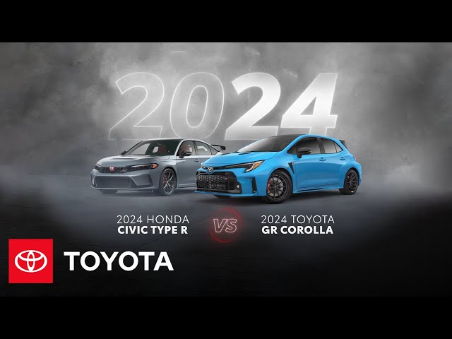2024 Toyota GR Corolla vs 2024 Honda Civic Type R | Toyota