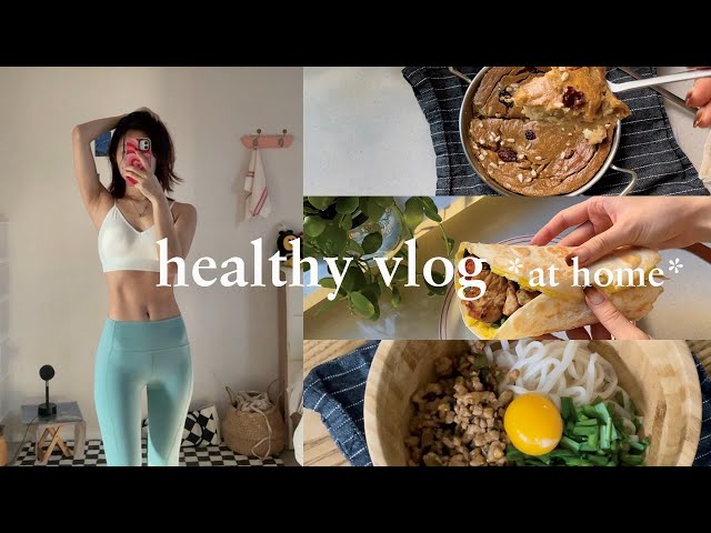 a day in my life *at home* | healthy vlog | 집순이 브이로그