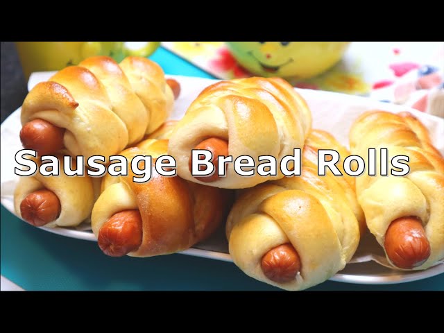 Sausage Bread Rolls | How to Make Sausage Bread Rolls | Chinese hot dog | 香肠面包