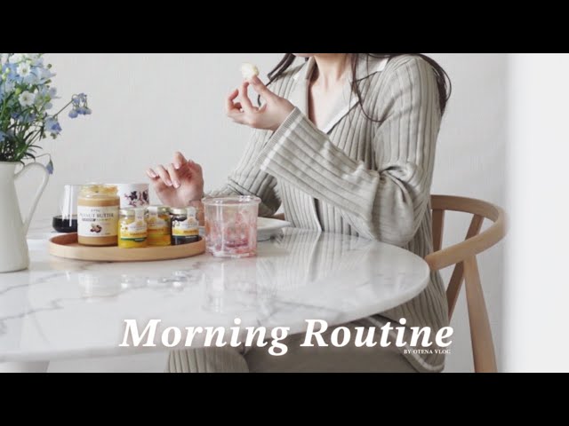 【Morning Routine】Comfortable Morning Habits, Spring Makeup and Clothes, 10 Year Diary