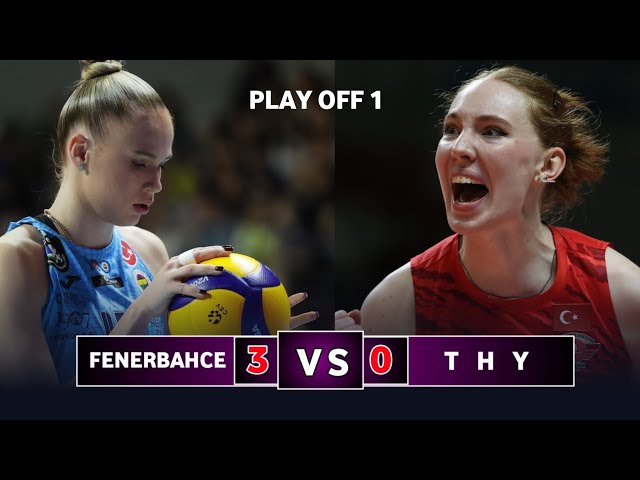 Fenerbahce opet vs. Turk Hava Yollari | Turkish volleyball League 2024 [ Play Off 1]