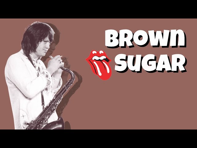 BROWN SUGAR - Learn The Sax Solo (The Rolling Stones)