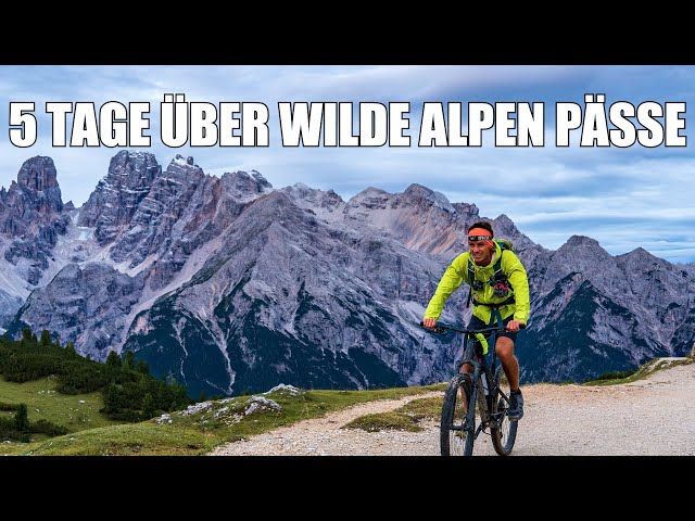 Solo Bikepacking über wilde Alpenpässe - 330km, 9.600Hm