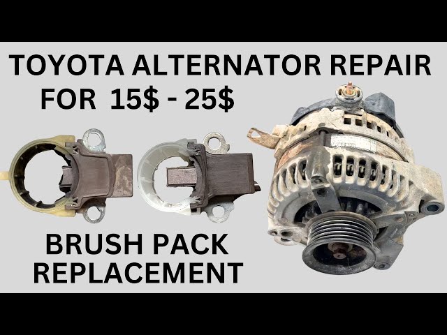 How To: 15$ Alternator Repair Toyota 2uz (4runner, Tundra, GX470, Sequoia)