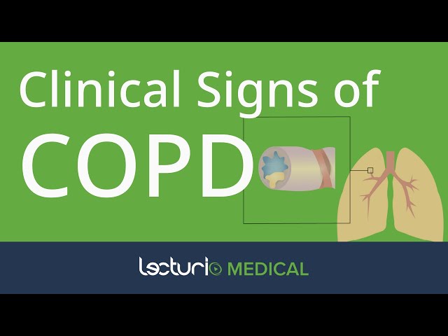 Clinical Signs of Chronic Obstructive Pulmonary Disease (COPD) | Respiratory Medicine