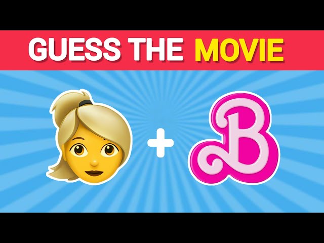 Guess the Movie by Emoji Quiz | QUIZ BOMB | Barbie, Sing 2, Mario, Ruby Gillman