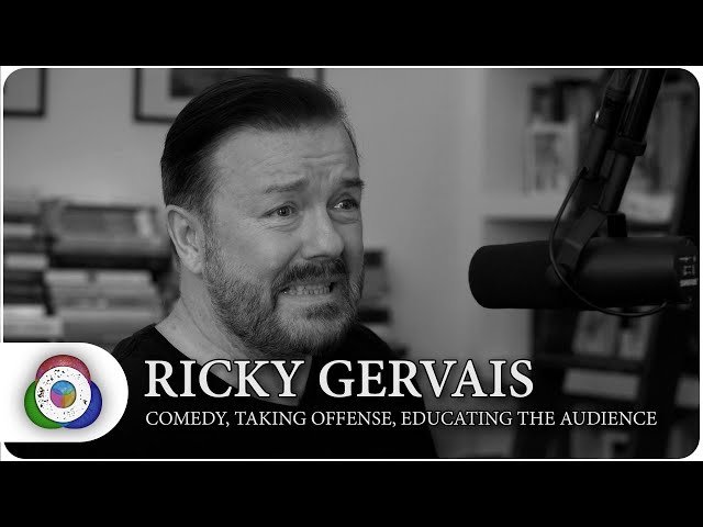 Ricky Gervais on comedy, taking offense, and educating the audience